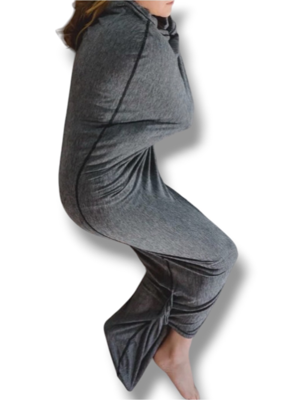 Hug Sleep Sleep Pod Heathered Graphite Size Small